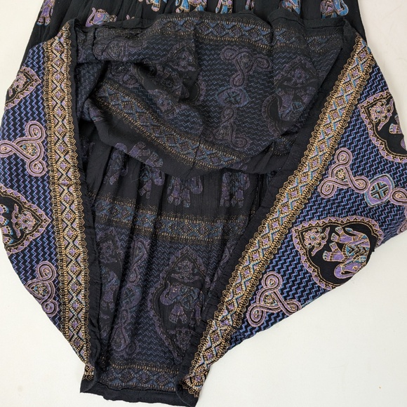 Bohemian Elephant Print Skirt - Picture 7 of 7